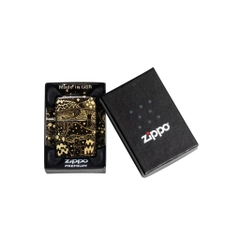 Bật Lửa ZIPPO - Classic - Mushroom Drift Design ( Nấm Đen)