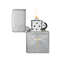 Bật Lửa ZIPPO - Classic - Angel Aura Design (Thánh Giá Thiên Sứ)