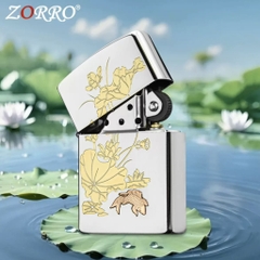 Zorro - Cá Chép Đồng Đỏ Hoa Sen  - Phiên Bản Bạc Satin