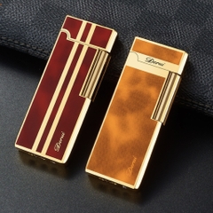 DUNHILL - Slim - Đỏ Mận Sọc Vàng - Phiên bản DERUI