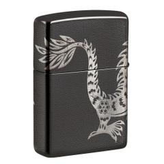 Bật Lửa ZIPPO - Classic - Lucky Dragon Design ( Rồng May Mắn )