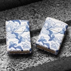 Bật Lửa ZIPPO - Classic - Fish Design ( Cá Koi Gốm Sứ Premium)
