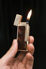 Derui Dunhill Đỏ Loang Sơn Mài Viền Vàng