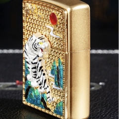 Zippo Hổ Trắng - Phiên Bản Độ