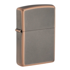 Bật Lửa ZIPPO - Classic - Rustic Bronze (Ghi Viền Nâu)