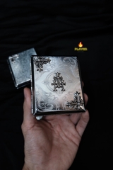 Box Vuông Hoa Văn - 3 Charm Thánh Giá