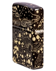Bật Lửa ZIPPO - Classic - Mushroom Drift Design ( Nấm Đen)