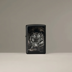 Bật Lửa ZIPPO - Classic - Spazuk (Hổ Đen Lì)