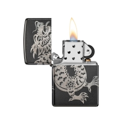 Bật Lửa ZIPPO - Classic - Lucky Dragon Design ( Rồng May Mắn )