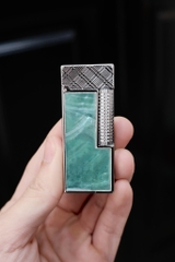 Zorro Dunhill Xà Cừ Xanh- Viền Bạc