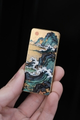 Bật Lửa Mỏng Bánh Xe - Decor Sơn Thuỷ