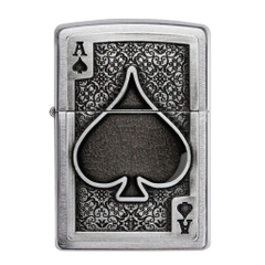 Bật Lửa ZIPPO - Classic -  Ace Of Spades Emblem ( Át Bích)