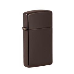 Bật Lửa ZIPPO - Slim - Brown (Nâu Trơn)