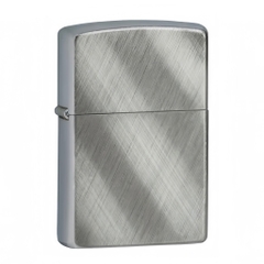 Bật Lửa ZIPPO - Classic - Diagonal Weave (Bạc Phay Xéo)
