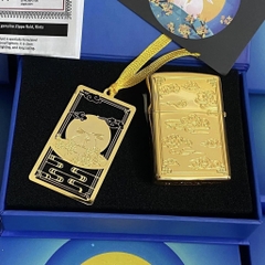 Bật Lửa ZIPPO - Classic -Rabbit & Moon (Trung Thu Thỏ Mặt Trăng)