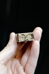 Derui Dunhill Đen Sọc - Viền Vàng