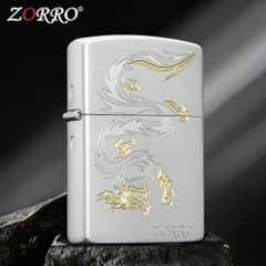 Zorro - Rồng Vân Há Mồm  - Phiên Bản Bạc Satin
