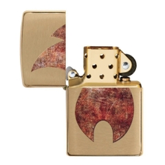 Bật Lửa ZIPPO - Classic - Rusty Flame Design (Ngọn Lửa Giả Cổ)