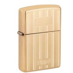 Bật Lửa ZIPPO - Classic - Zippo Design ( Vàng Sọc )