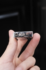 Derui Dunhill Mỏng Sọc Dưa - BẠC