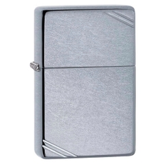 Bật Lửa ZIPPO - Vintage - Slashes Brushed Brass (Chặt Góc Bạc Xước)