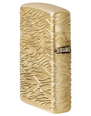 Bật Lửa ZIPPO - Luxury- Armor®Luxury Waves Design (Vàng Sóng)