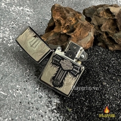 Bật Lửa ZIPPO - Classic - phiên bản Harley Davidson (Thánh Giá)