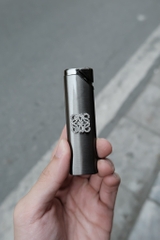 Bật Lửa Khò 1 Tia - Đá Loewe - Phiên Bản Đen