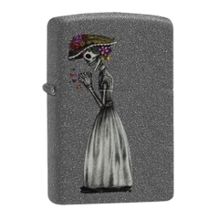Bật Lửa ZIPPO - Classic - Iron Stone Couple (Cặp Đôi Đầu Lâu)