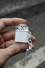 Bật Lửa Mini - Hello Kitty Trắng- kèm Móc Treo