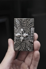 Quẹt ngang - Palm Angels _ Xoáy Đen Bóng