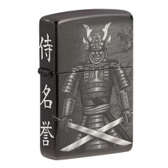 Bật Lửa ZIPPO - Classic - Knight Fight Design (Samurai)