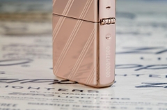 Bật Lửa ZIPPO - Armor -  Script Logo Collectible Armor Rose Gold (Kỉ Niệm 75 Năm Vàng Hồng)