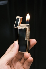 Derui Dunhill 2 Chế Độ - Đen Sơn Mài Viền Vàng