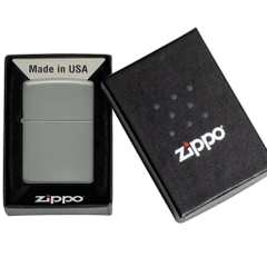 Bật Lửa ZIPPO - Classic - Ghi Trơn