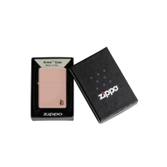 Bật Lửa ZIPPO - Armor®-High Polish Rose Gold Flame Design (Vàng Hồng Lửa)