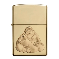 Bật Lửa ZIPPO - Classic - Laughing Buddha (Phật Di Lạc)