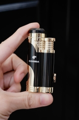 Khò Cohiba- Dáng ống Đen Lì- Phiên Bản 2 Tia