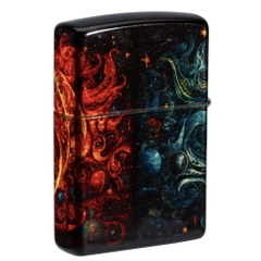 Bật Lửa ZIPPO - Classic - Sun and Moon Design (Mặt Trăng Và Mặt Trời)