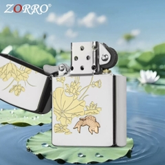 Zorro - Cá Chép Đồng Đỏ Hoa Sen  - Phiên Bản Bạc Satin
