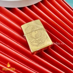 Bật Lửa ZIPPO - Classic - Tiger and Dragon Design (Rồng Hổ Âm Dương)