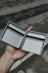 Box Da Đen Trơn - Ký Hiệu Chrome