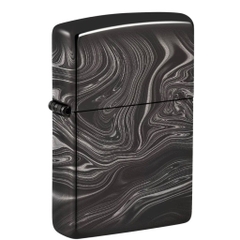 Bật Lửa ZIPPO - Classic - Marble Pattern Design (Cẩm Thạch Đen) -Z80
