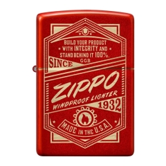 Bật Lửa ZIPPO - Classic- Zippo It Works Design -Z84