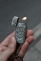 Móc Hoa Văn Bạc Mini