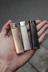 Bật Lửa Slim - Sọc Dưa - Vàng