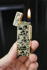 Derui Dunhill Mỏng Hoa Văn Đen - Dáng