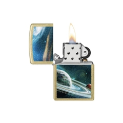 Bật Lửa ZIPPO - Classic - Space Rings Design (Vũ Trụ Galaxy)
