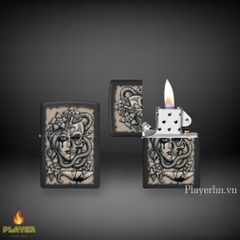 Bật Lửa ZIPPO - Classic - Gory Tattoo Design (Madusa Ma Mị)