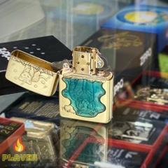 Zippo Armor Mèo Hổ  - Phiên Bản Độ Châu Á